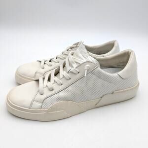 Dolce Vita Zina Perforated 360 Slip-On Sneaker Shoes Women's White US11 EU42